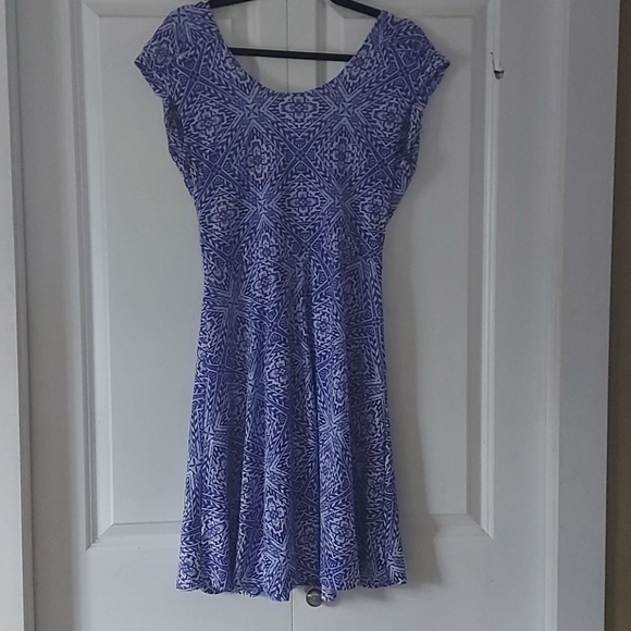 Lava Blue printed dress - Picture 10 of 11